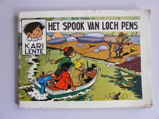 Bob  Mau # Kari Lente - Het spook van Loch-Pens ea foto's, Meerdere stripboeken, Ophalen of Verzenden, Gelezen, Bob Mau