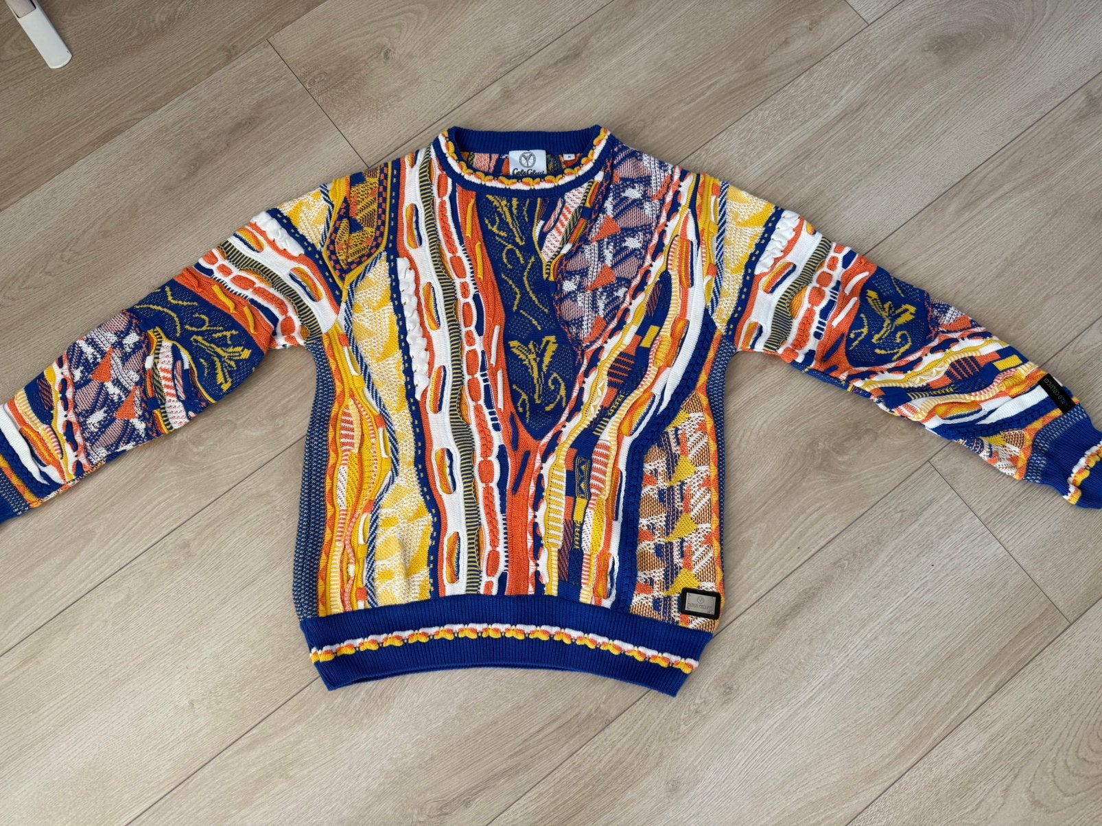 Carlo Colucci Milano 1978 trui – maat M, Ophalen of Verzenden, Zo goed als nieuw, Maat 48/50 (M), Meerkleurig