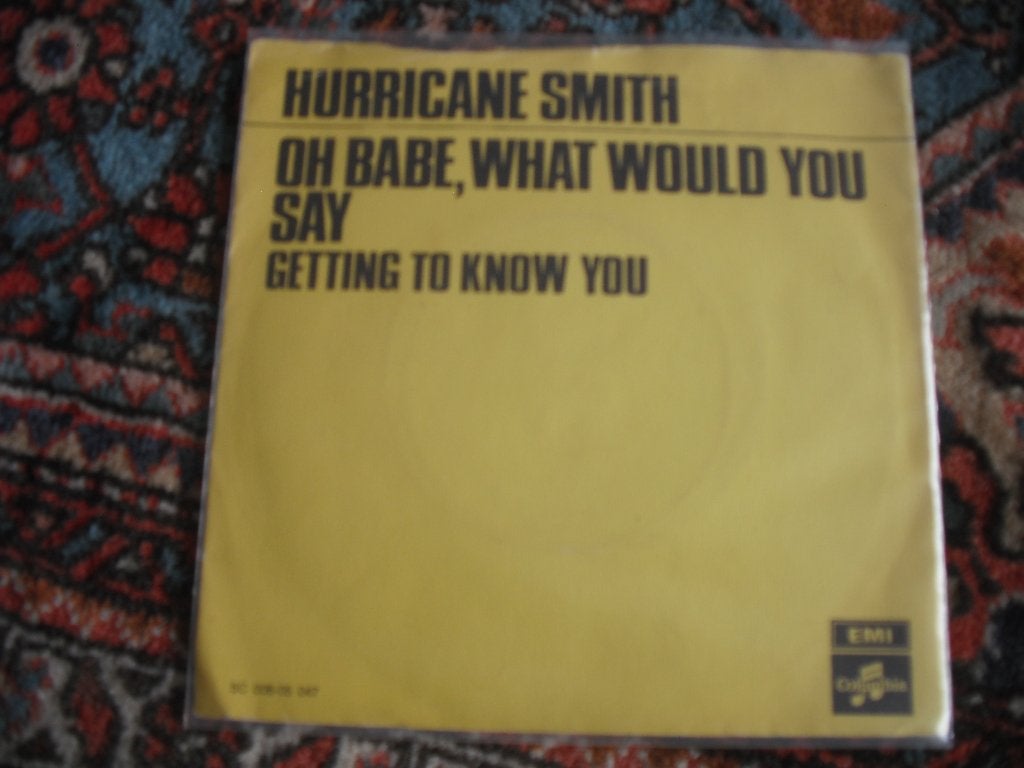 Hurricane Smith - Oh baby, what would you say., Ophalen of Verzenden, Zo goed als nieuw, Pop