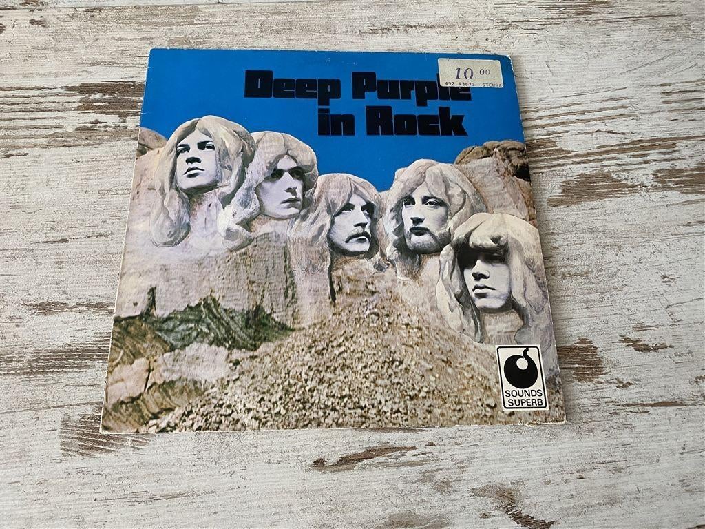 Deep purple in rock - deep purple [1375], Verzenden, Zo goed als nieuw, 12 inch, Poprock