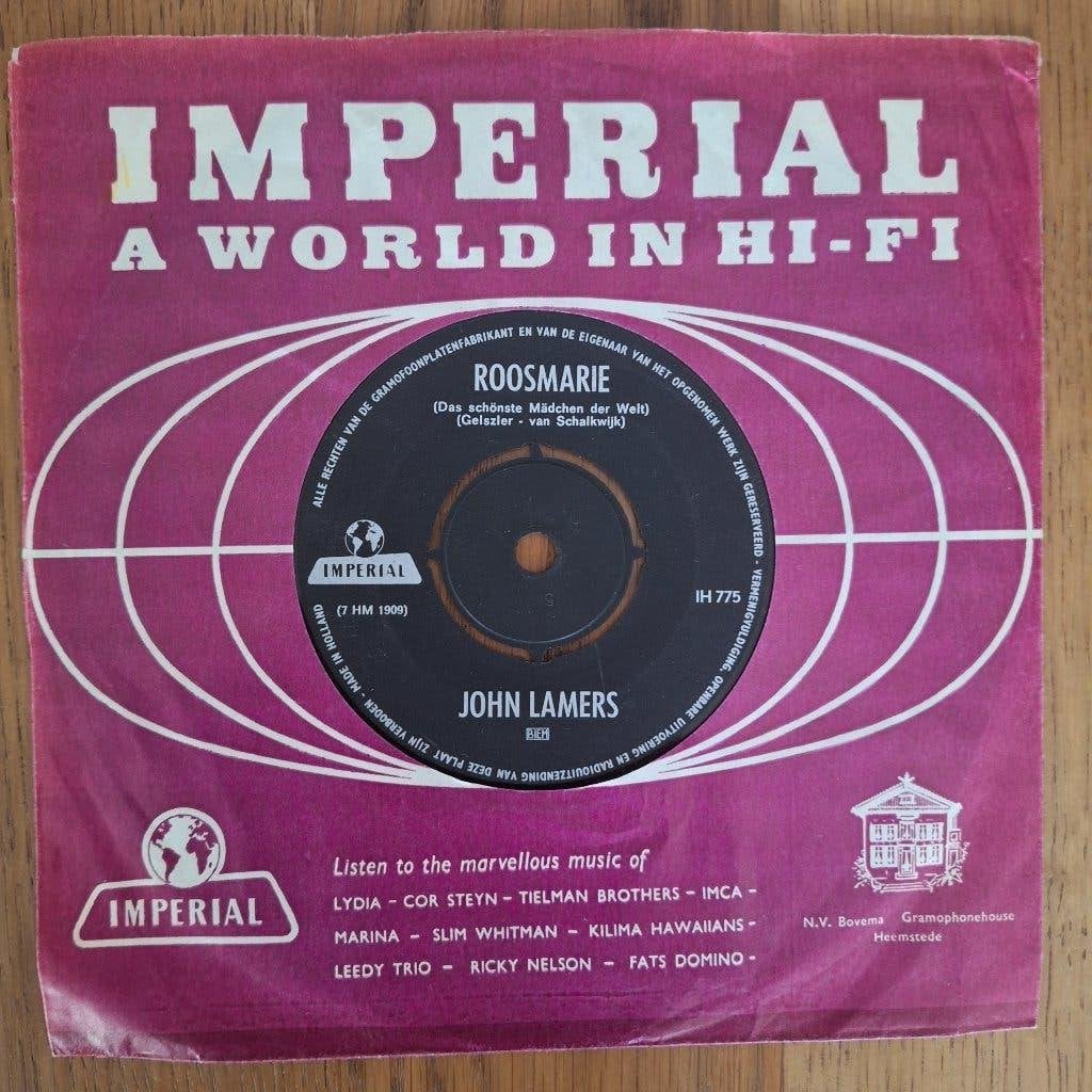 John Lamers - Roosmarie (078), Ophalen of Verzenden, Gebruikt, Pop