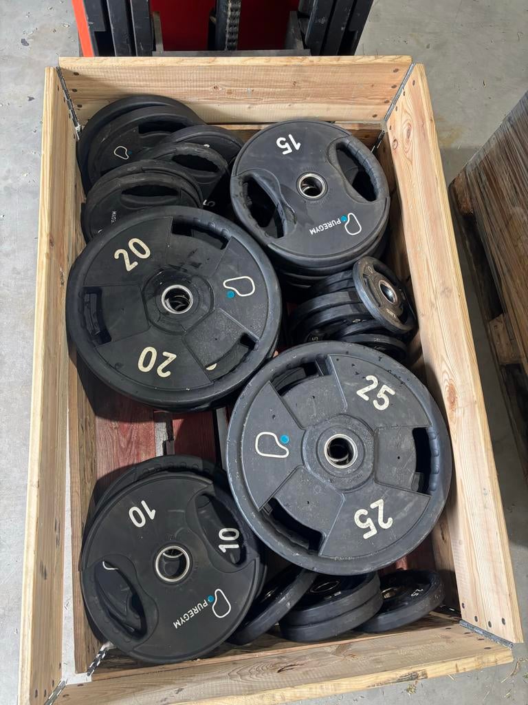 Partij PU Jordan x Puregym Olympische Halterschijven 472,5 k, Ophalen, Gebruikt, Jordan, Jordan