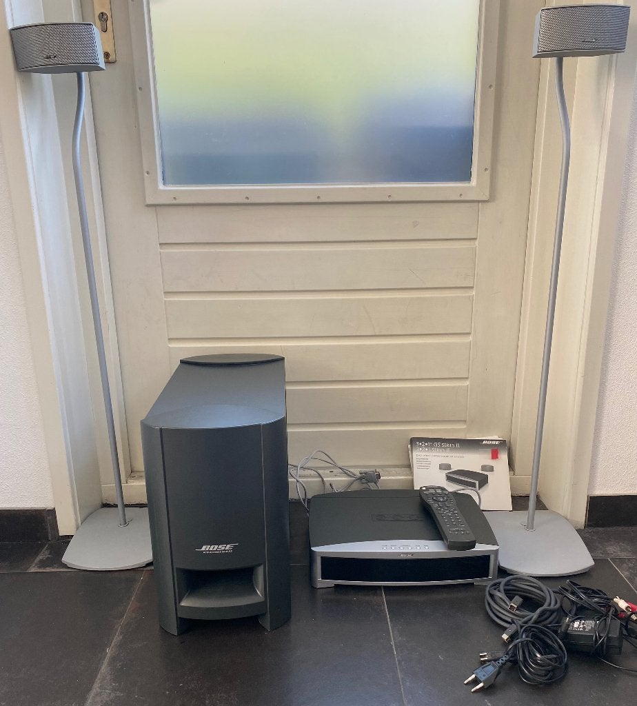 Bose 3·2·1 GS Series III DVD Home Entertainment System, Gebruikt, 2.1-systeem, 70 watt of meer, Dvd-speler