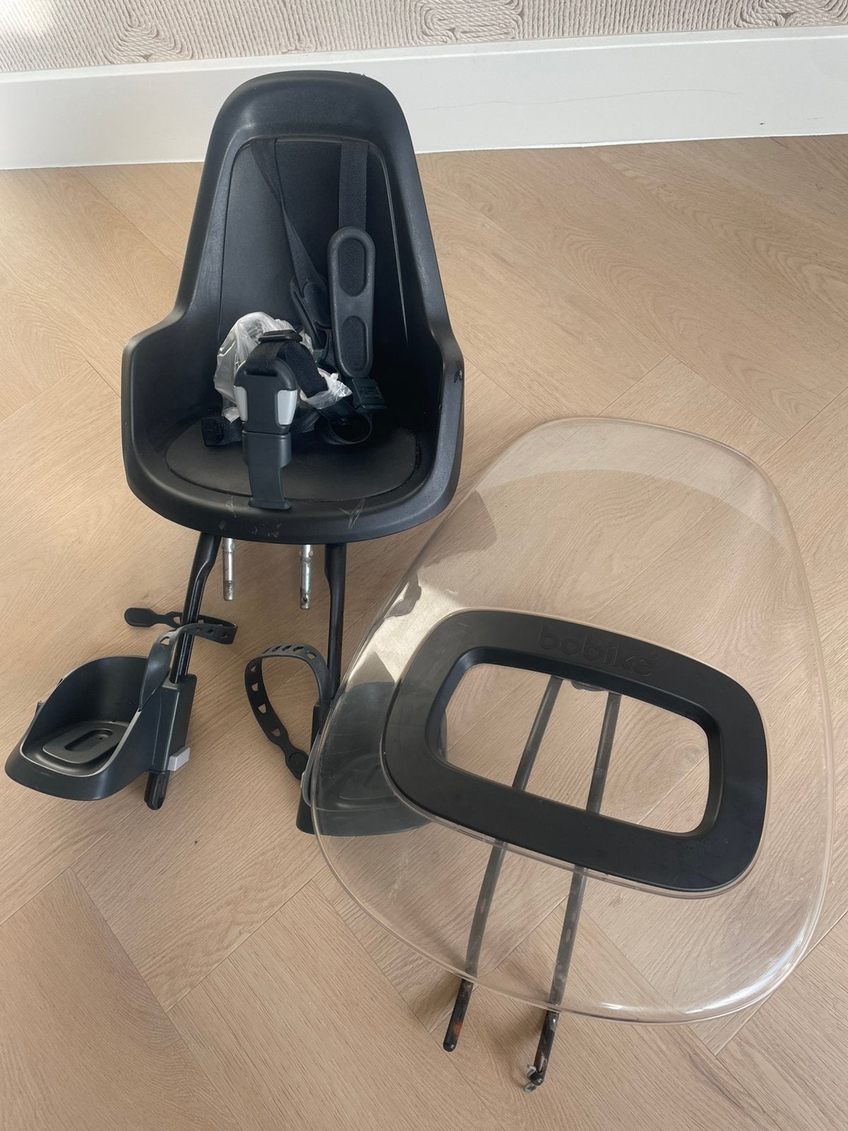 Bo bike voor zitje, Ophalen, Gebruikt, Voorzitje, Voetsteuntjes