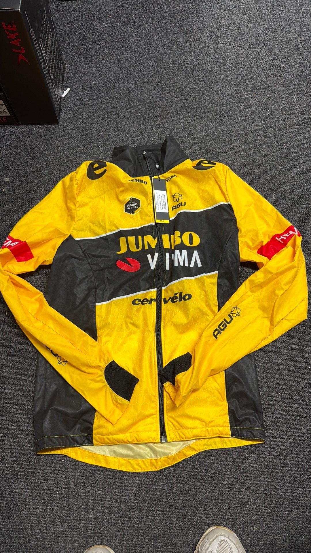 Team Jumbo Visma windjack nieuw maat M, N, M, Nieuw, Ophalen of Verzenden