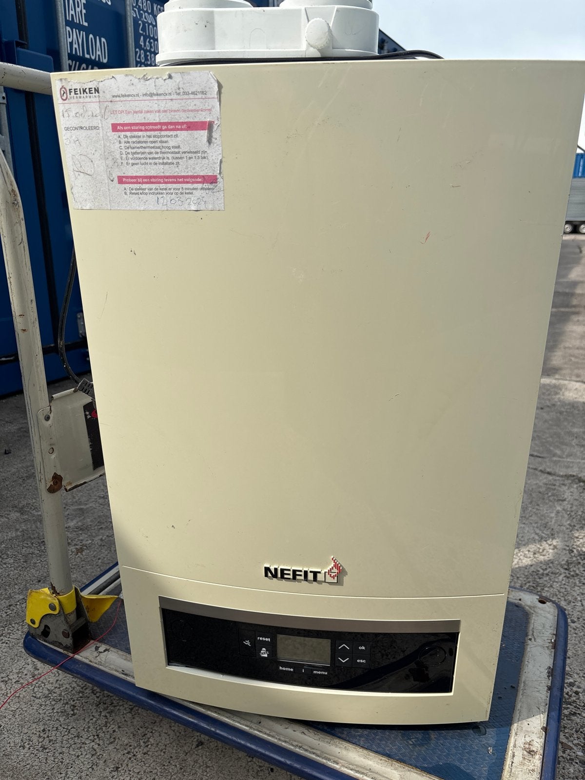 Nefit TrendLine HRC30 CW5 HR-combiketel, Doe-het-zelf en Verbouw, Ophalen, Gebruikt, Hoog rendement (Hr), Cv-ketel of Combi-ketel