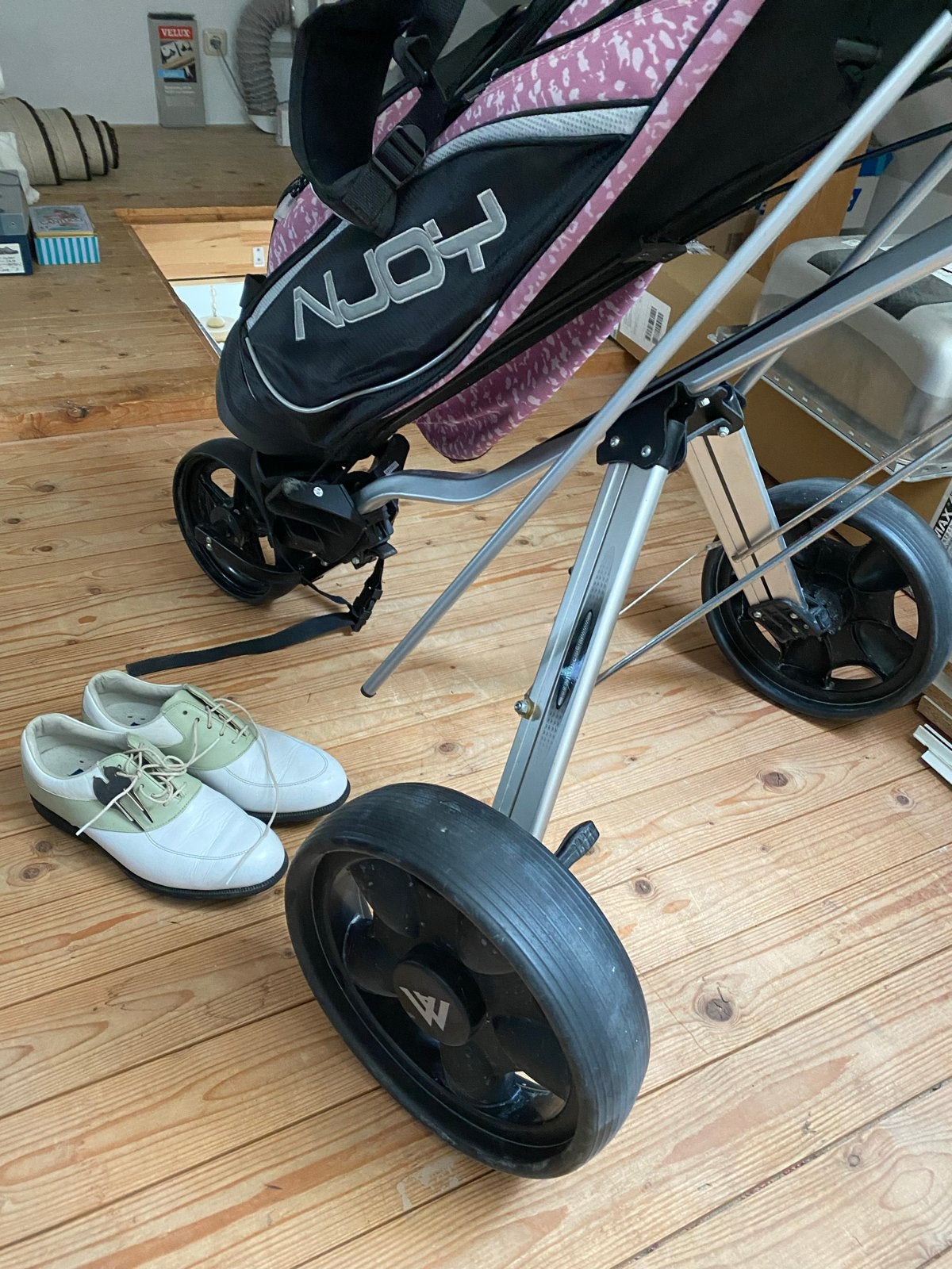 Foto 3 van Complete Golfset met Golftas, Trolley en Schoenen