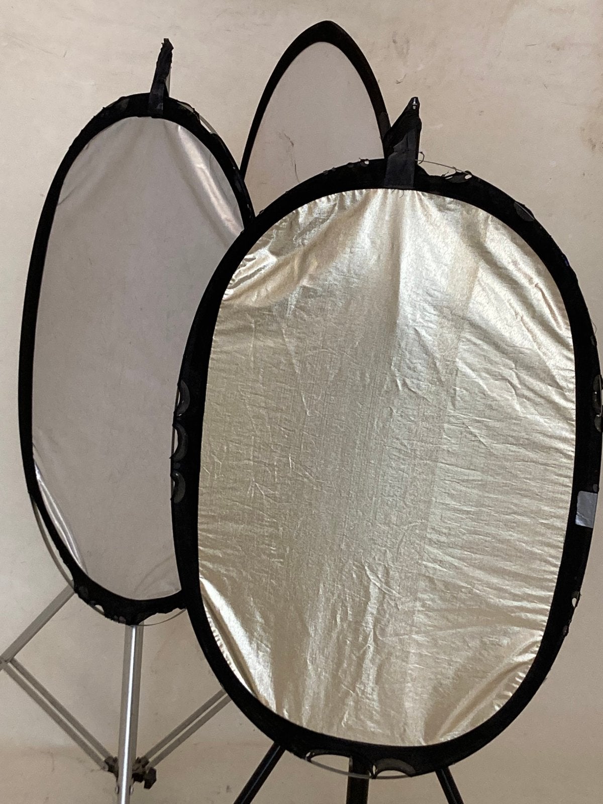 Diverse formaten reflectieschermen, Ophalen, Gebruikt