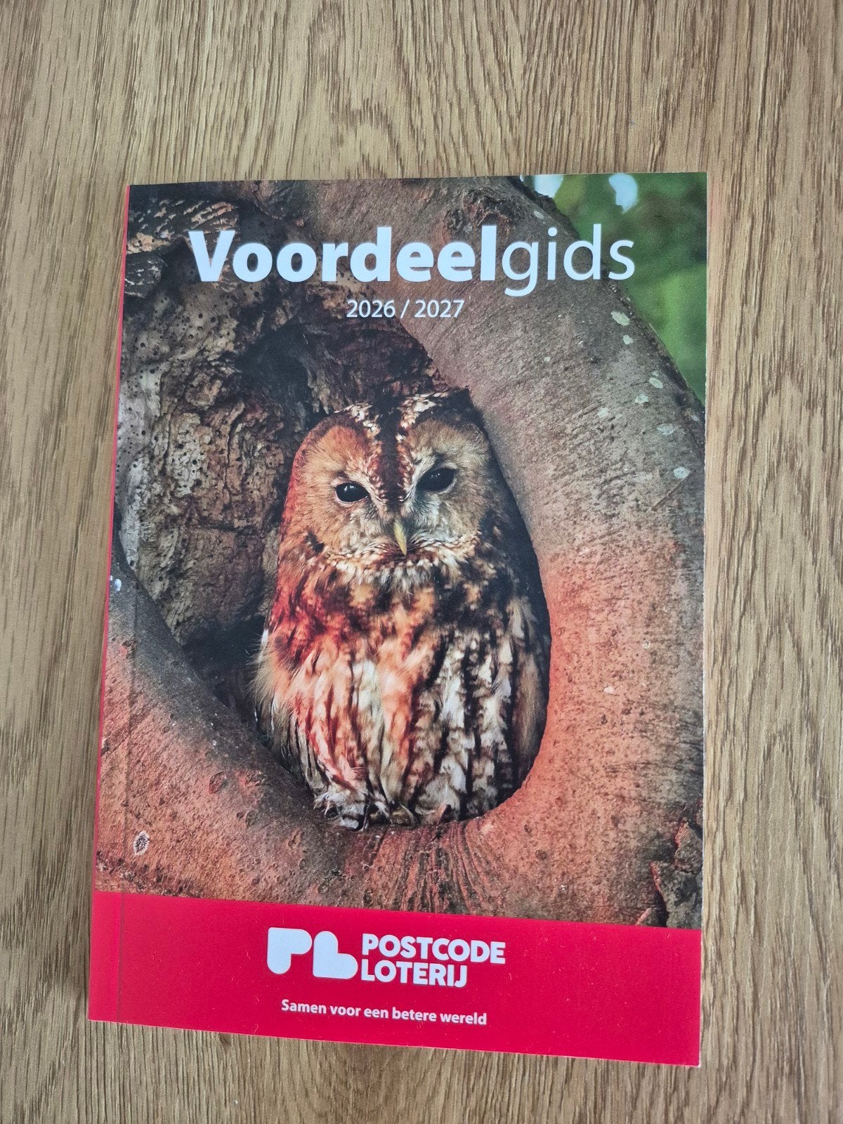 Voordeelgids Postcode Loterij 2026/2027, Boeken, Overige merken, Budget, Ophalen of Verzenden, Zo goed als nieuw