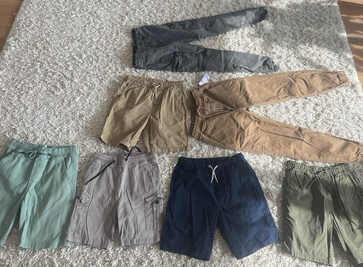 Jongenskleding pakket: Broeken en Shorts, Ophalen of Verzenden, Zo goed als nieuw, Jongen, Setje