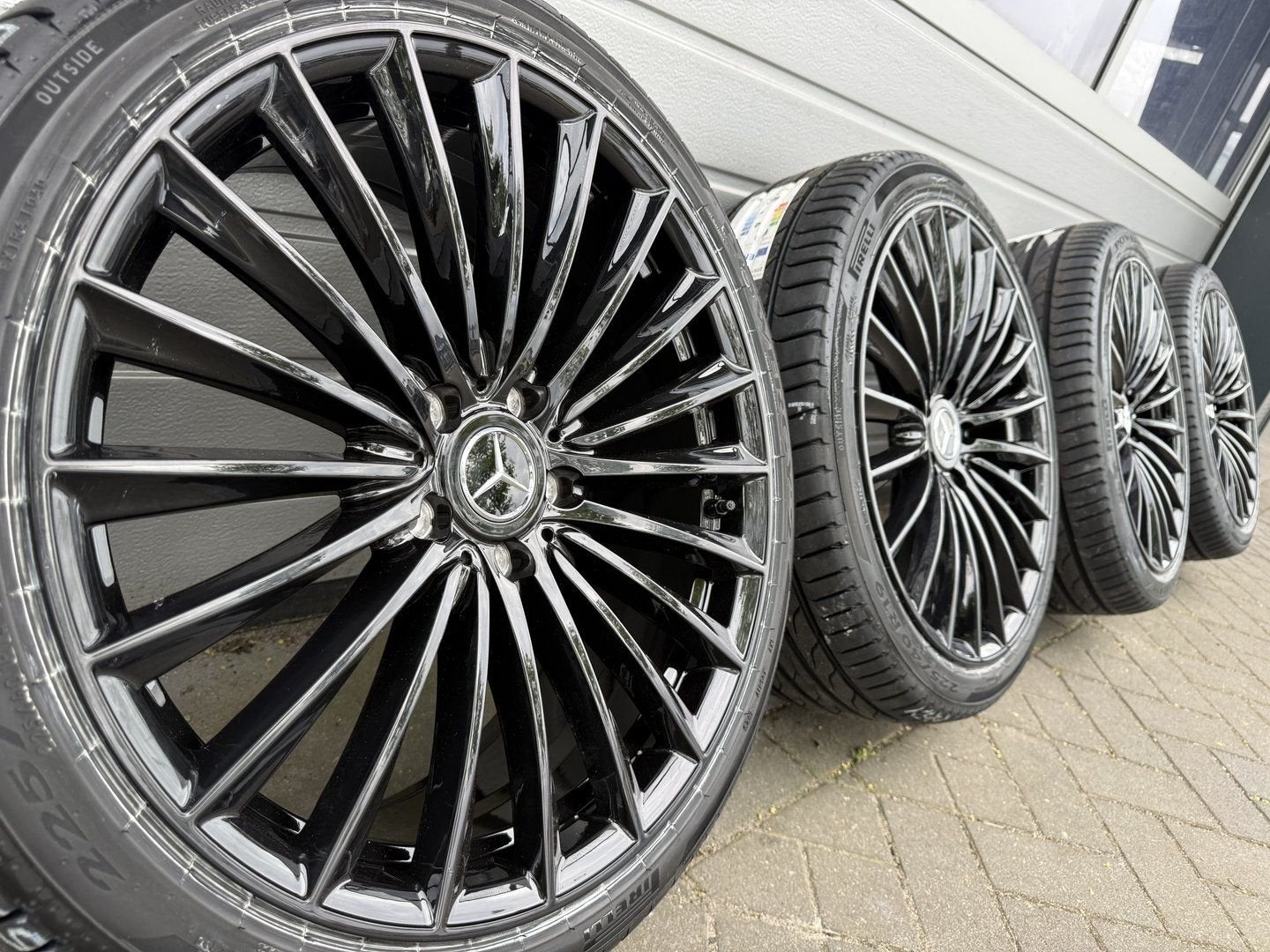 nieuwe 19" Mercedes S206 AMG C300e C400e W205 velgen banden, Auto-onderdelen, Banden en Velgen, 19 inch, 255 mm, -, -