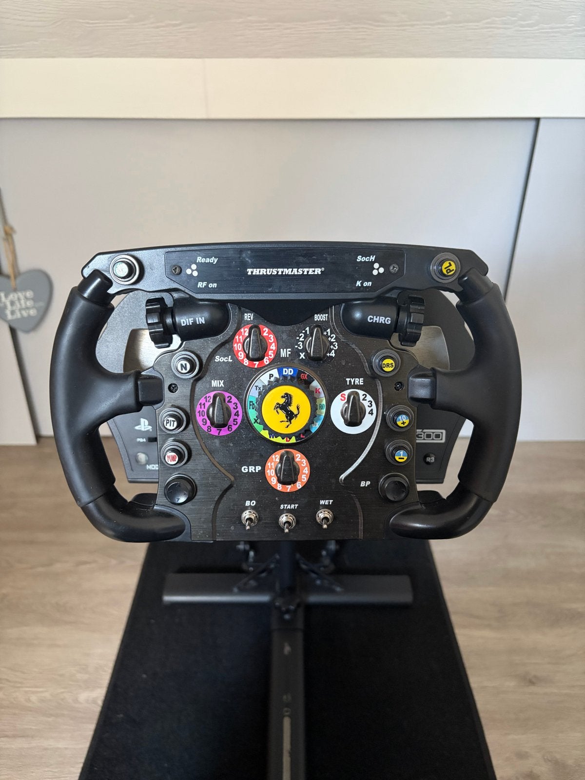 Thrustmaster Ferrari F1 Wheel Add-On, Racestuur, Zo goed als nieuw, Thrustmaster, PlayStation
