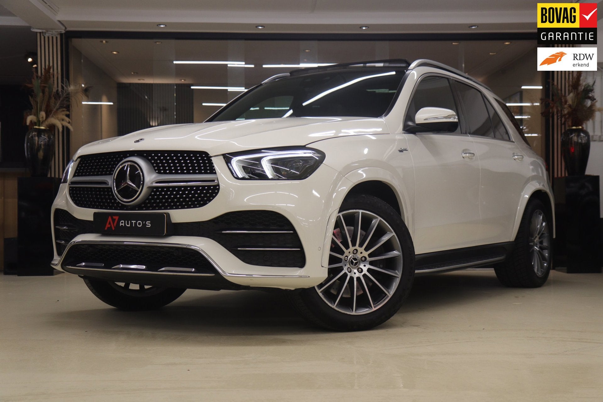 Mercedes-Benz GLE-klasse 450 4MATIC Premium Plus 7p NAP/PANO, Auto's, Mercedes-Benz, Automaat, Gebruikt, Euro 6, 367 pk