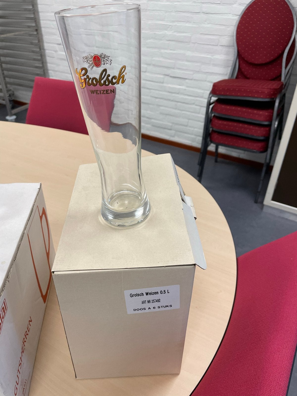 Grolsch Bierglazen - Diverse Soorten (Weizen, Fluitje, Pul), Ophalen, Nieuw, Overige merken, Glas