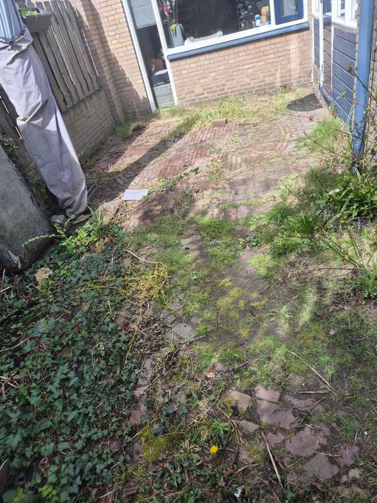Gratis Waal en dikformaat stenen 14m2, Tuin en Terras, Gebruikt, Klinkers, Ophalen of Verzenden, Natuursteen