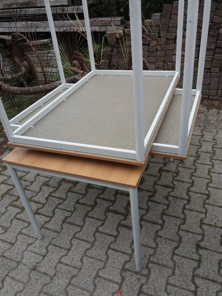 3 bureau tafels of kantine tafels, Ophalen, Overige typen, 120 cm, Hout