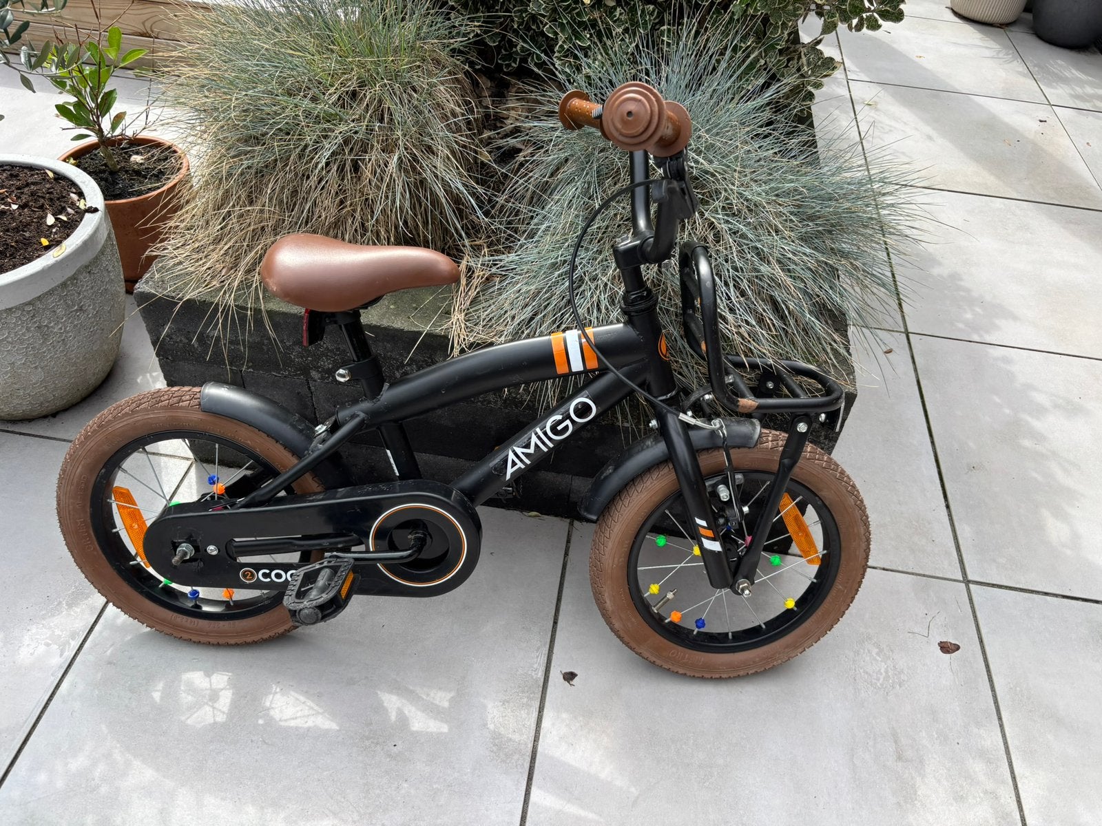 Kinderfiets 14 inch, Ophalen, Zo goed als nieuw, Overige typen