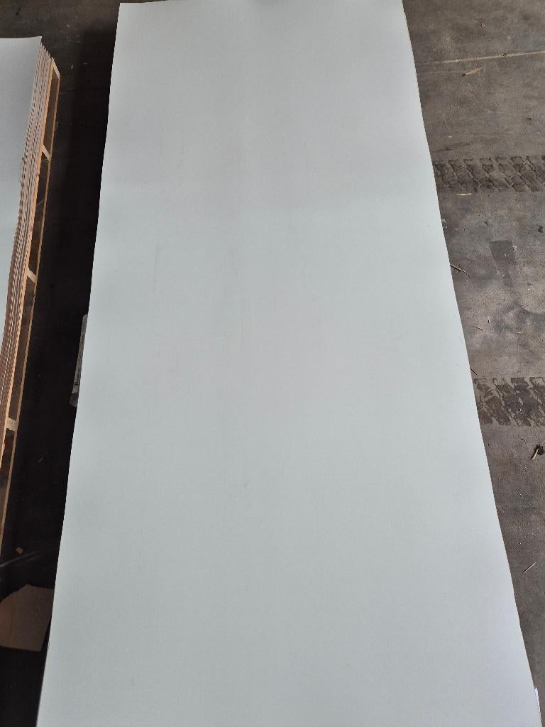 ABET HPL fineer platen wit 305x130 cm 0,9mm dik ( 566 ), Doe-het-zelf en Verbouw, Platen en Panelen, Nieuw, HPL, Ophalen