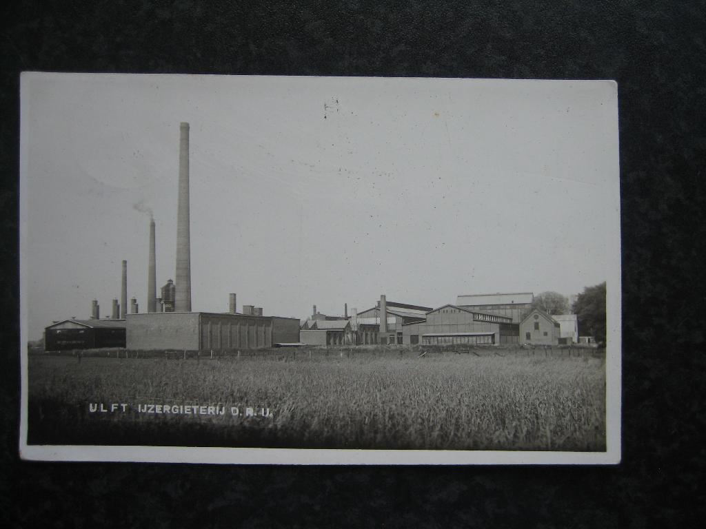 ULFT IJzergieterij  D.R.U. 1933, Ophalen of Verzenden, 1920 tot 1940, Gelderland