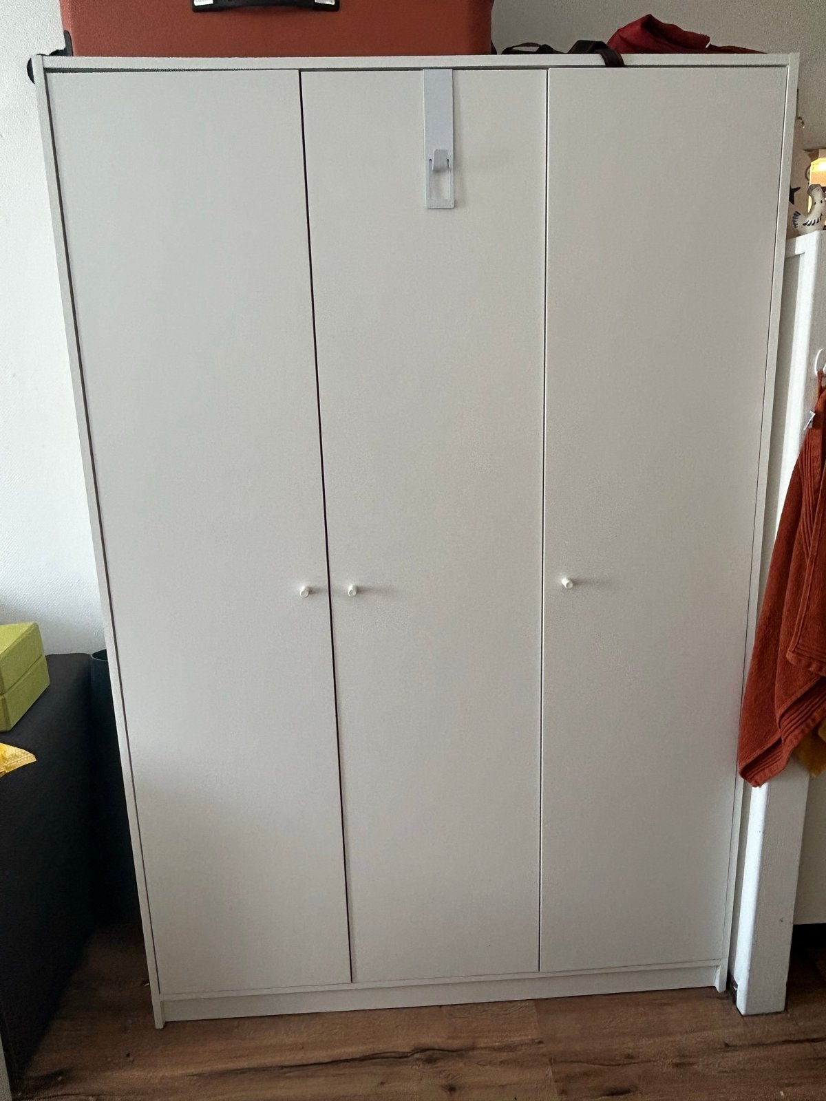 IKEA KLEPPSTAD kledingkast met spiegel, 120x175 cm, Ophalen, Gebruikt, 100 tot 150 cm, 150 tot 200 cm