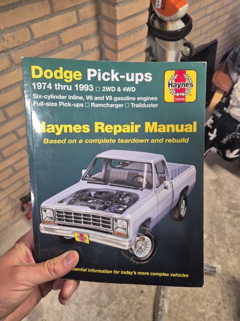 Haynes Dodge W200 werkplaatshandboek, Ophalen of Verzenden