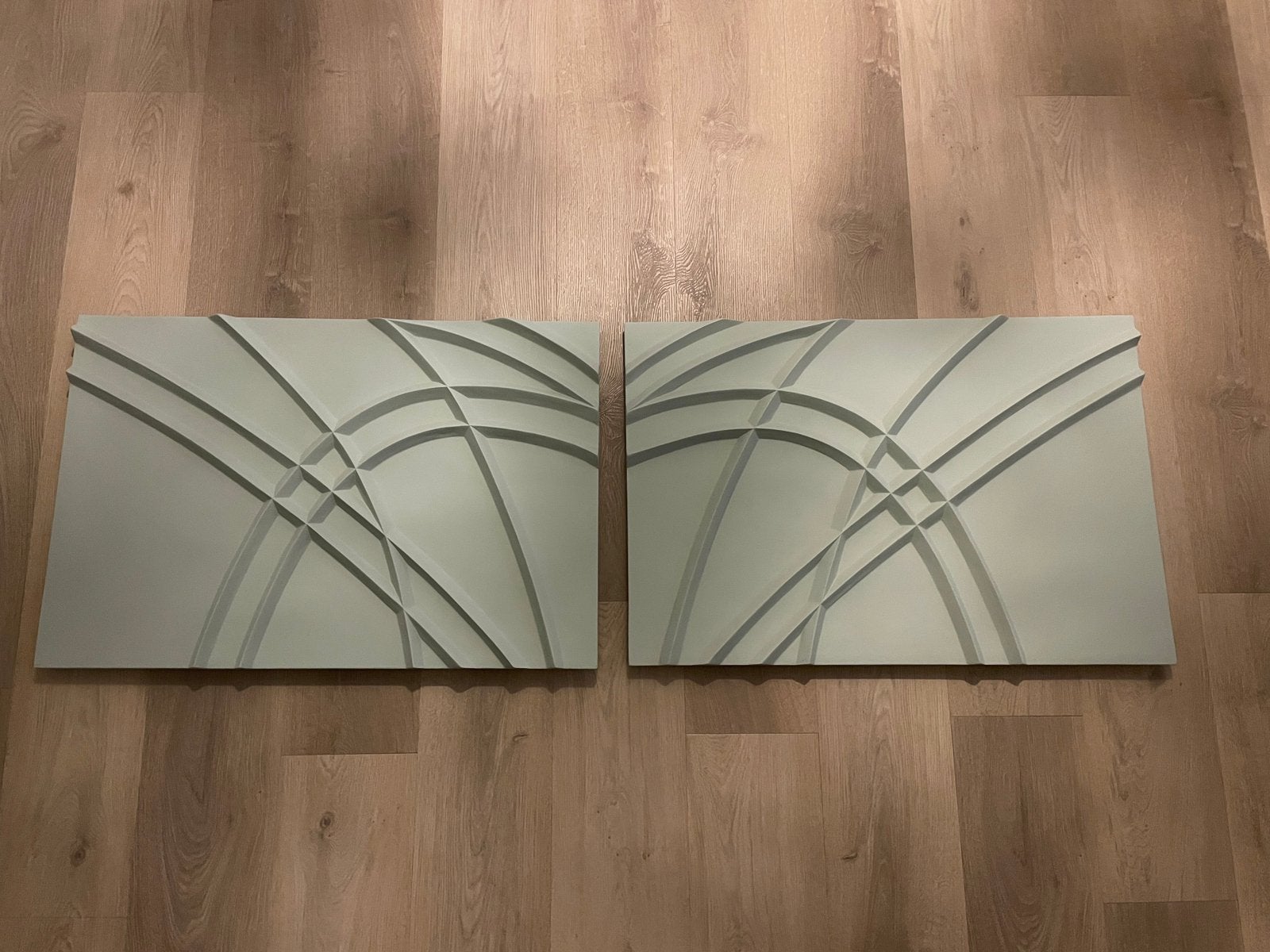 Kunst abstract 2-luik, Antiek en Kunst, Ophalen