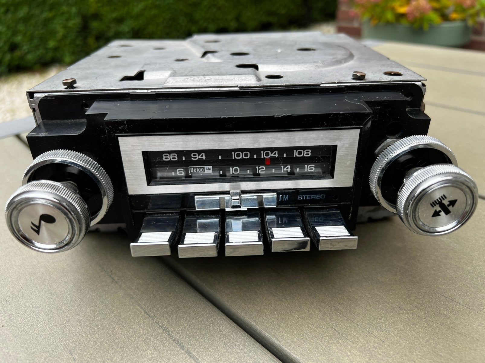 Delco FM Stereo Oldtimer Autoradio., Auto diversen, Ophalen of Verzenden