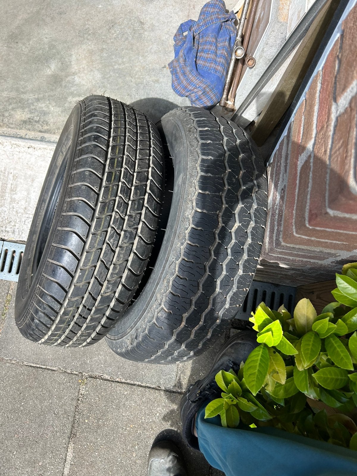 Te koop banden voor de caravan, Ophalen of Verzenden, Zo goed als nieuw