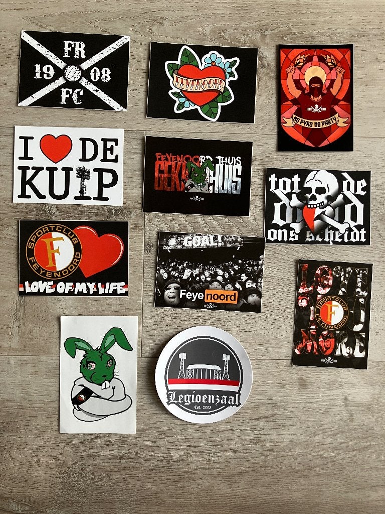 Feyenoord stickers, Ophalen of Verzenden, Nieuw, Sport