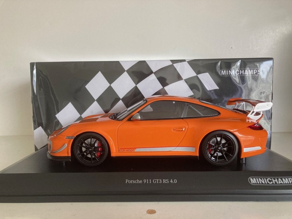 Porsche 911 GT3 RS 4.0 2011 1:18 (nieuw), Verzenden, Nieuw, Auto, MiniChamps
