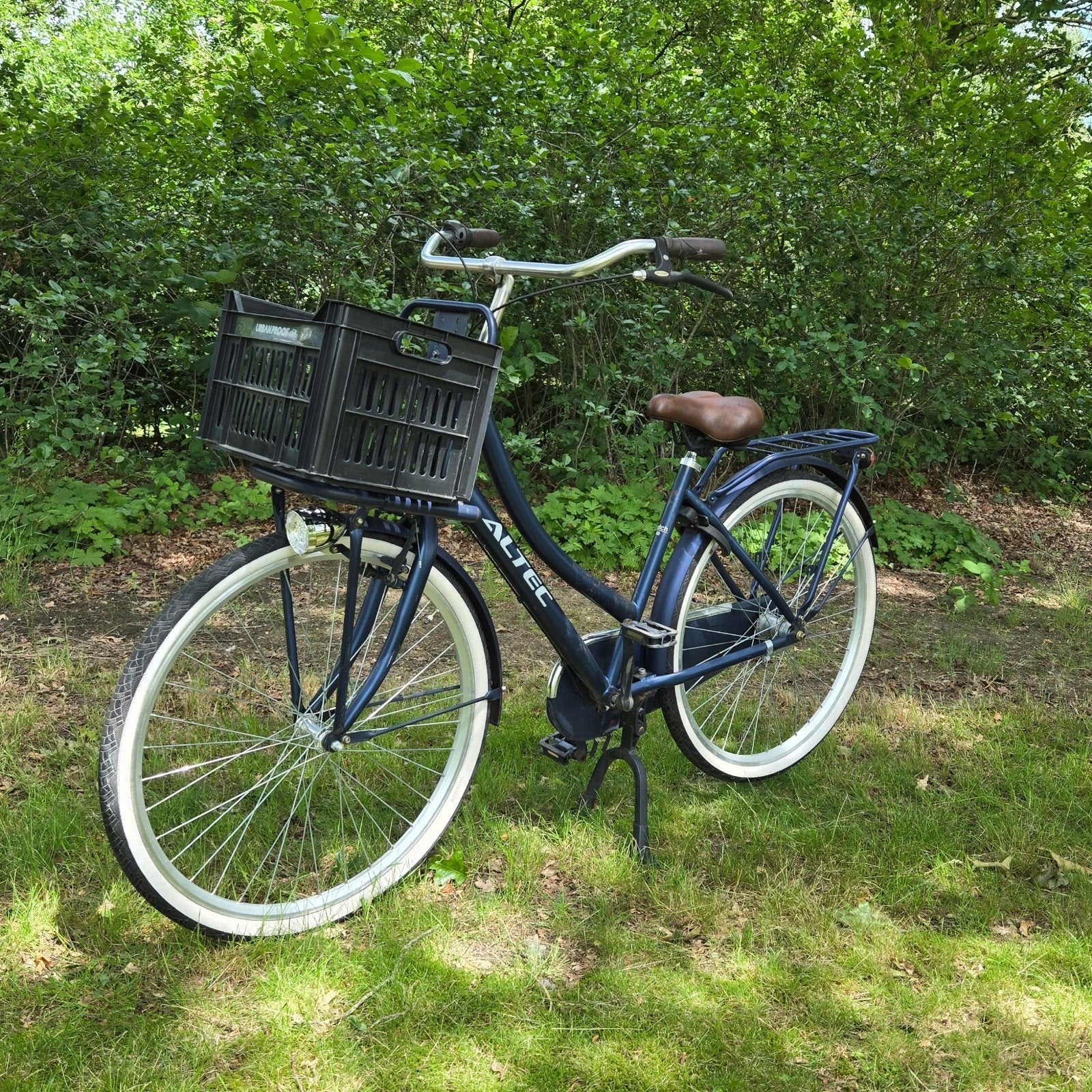 Altec transportfiets 28inch, Fietsen en Brommers, Terugtraprem, Gebruikt, Versnellingen, Ophalen