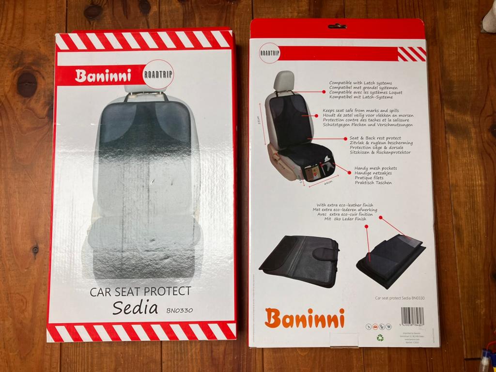 Nieuw Baninni zit en rugleuning bescherming incl opbergvakje, Ophalen, Nieuw