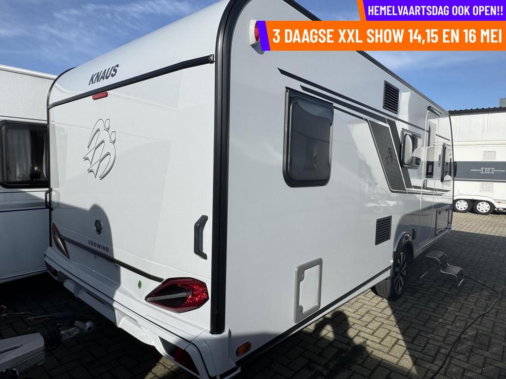 Knaus 580 QS SUDWIND BLACK SELECT,STAPELBED,DWARSBED,NIEUW!, Rondzit, 7 tot 8 meter, Bedrijf, Knaus