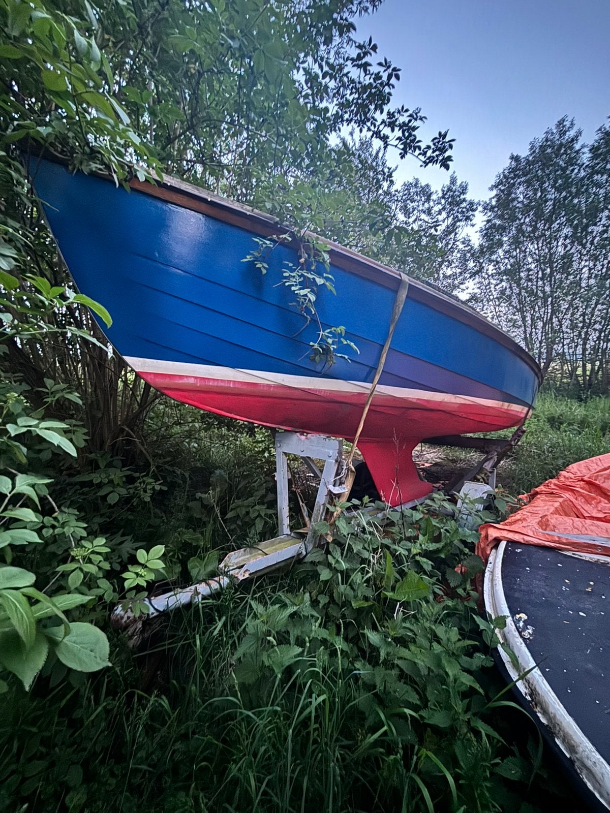 Zeilboot ( met waterschade ) mag voor een klein prijsje weg, Ophalen of Verzenden, Gebruikt, Zeilboot