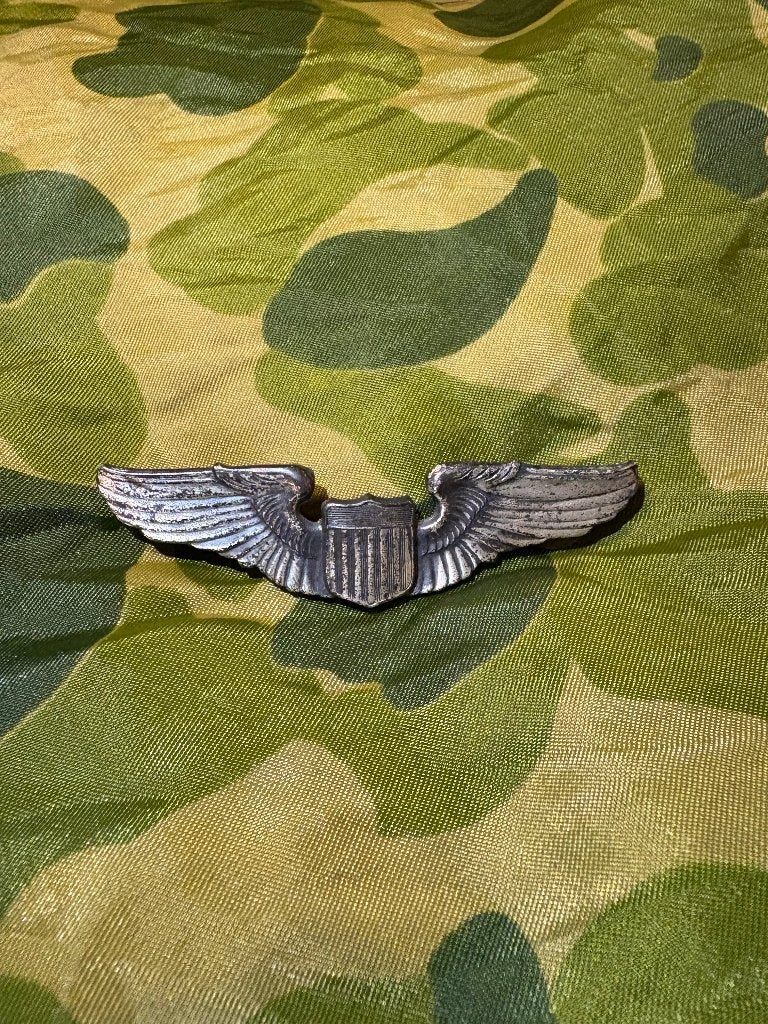 Tweede wereldoorlog US air force pilot wing (2), Verzamelen, Militaria | Tweede Wereldoorlog, Ophalen of Verzenden, Luchtmacht