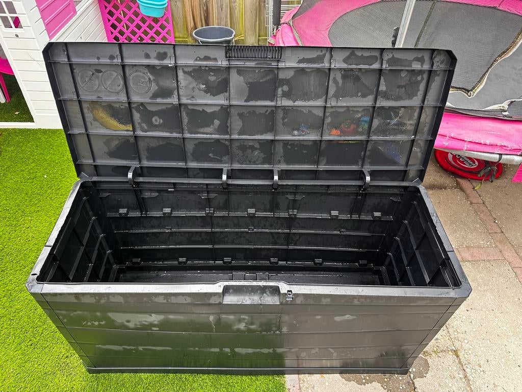 Grote kunststof opbergbox voor buiten 280L, Tuin en Terras, Ophalen, Gebruikt, Kunststof, Overige typen