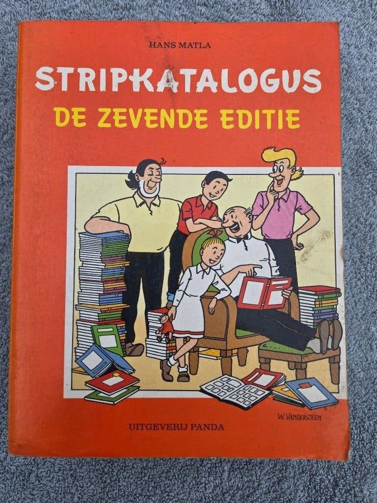 Stripcatalogus - de zevende editie, Gelezen, Eén stripboek, Ophalen of Verzenden, Hans Matla