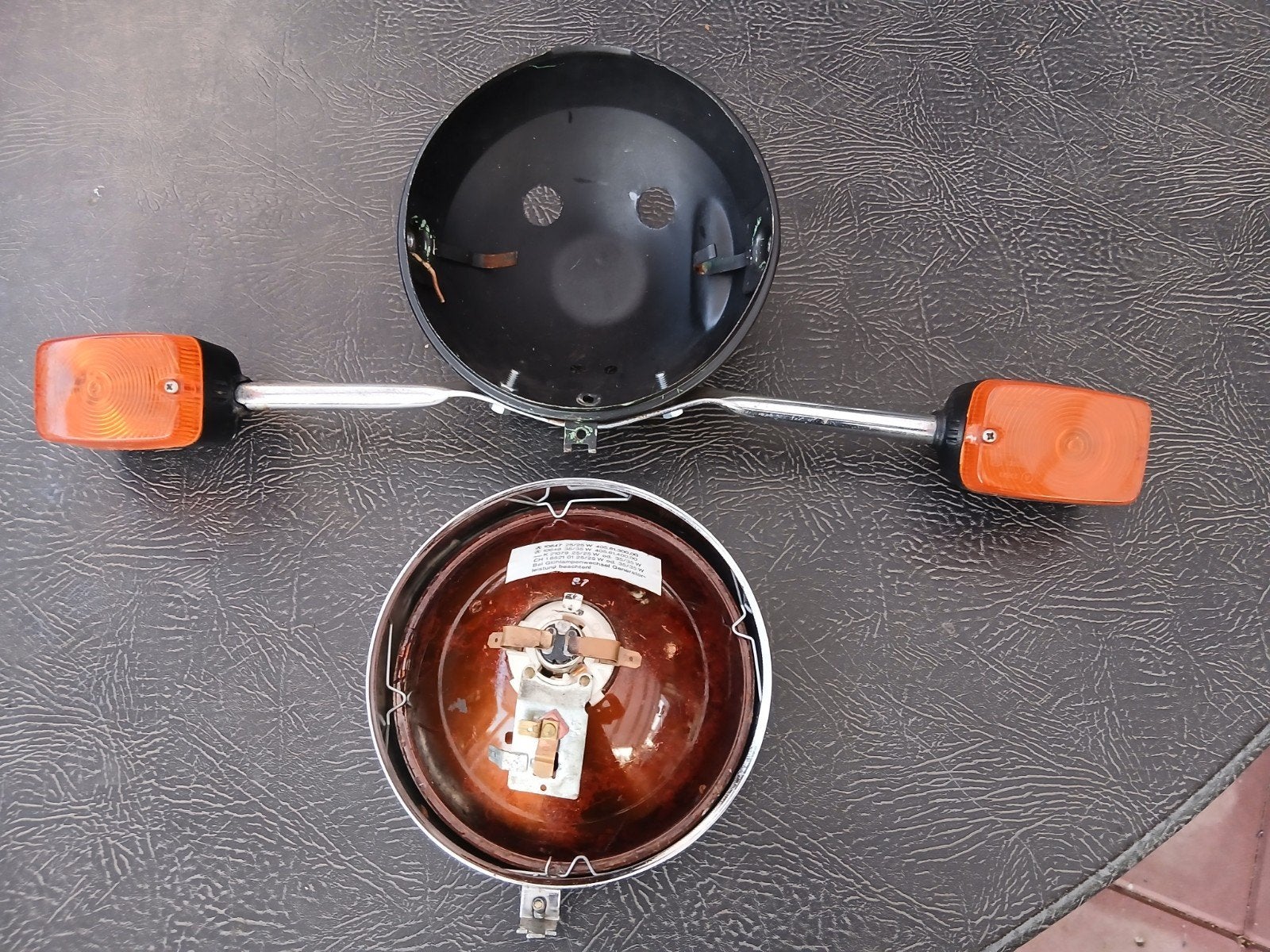 prachtige RS koplamp en RMC, Ophalen of Verzenden, Zo goed als nieuw, Koplamp