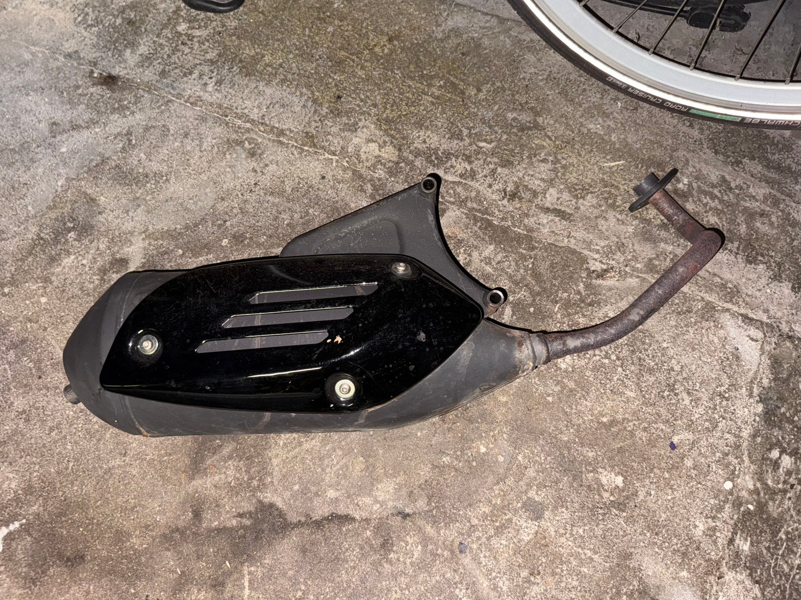 Piaggio vespa 50cc 4t 4v uitlaat, Ophalen, Gebruikt, Uitlaat, Vespa