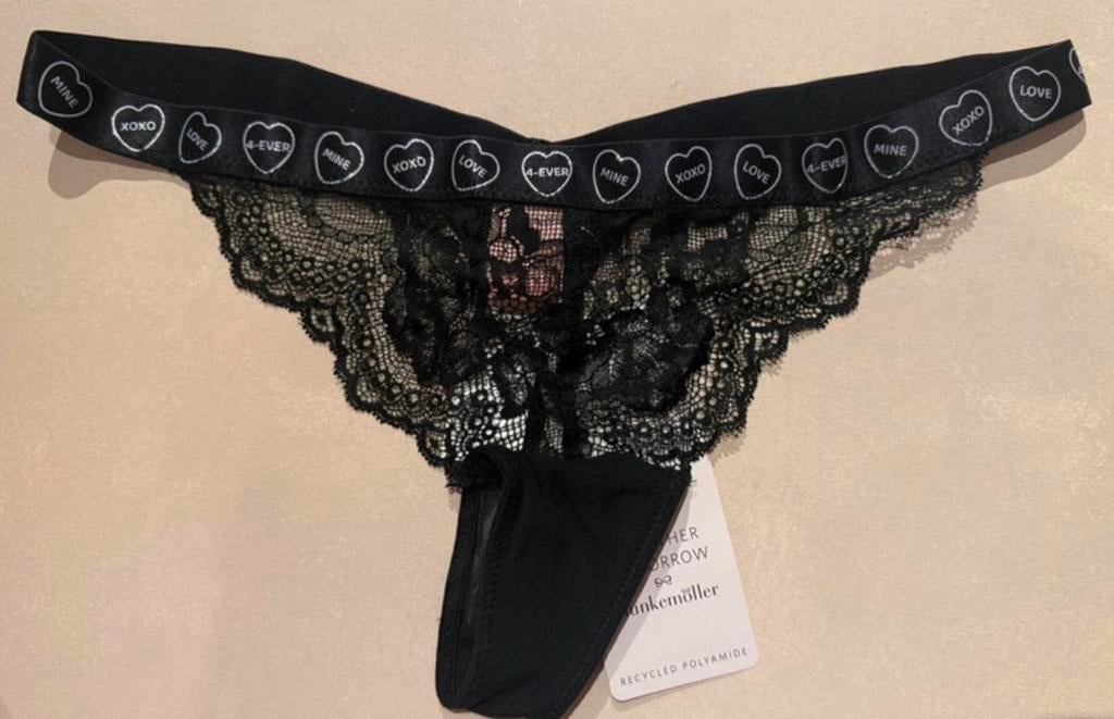 Hunkemöller string nieuw, Verzenden, Zwart, String