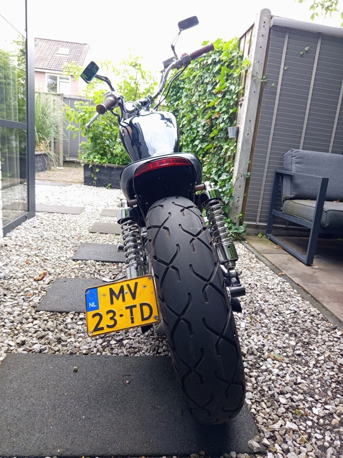 Custom Chopper/Bobber Intruder VS700, Fietsen en Brommers, Ophalen of Verzenden