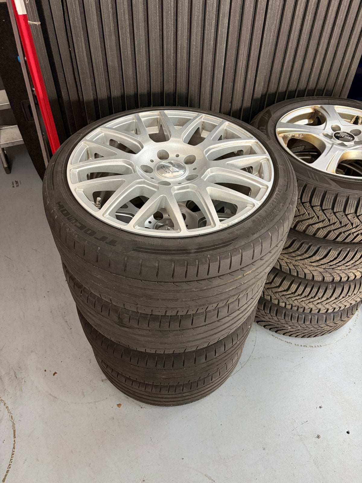 Winter & zomerbanden VW, Skoda, Suzuki, Seat, Ophalen, Gebruikt, 15 inch, Banden en Velgen