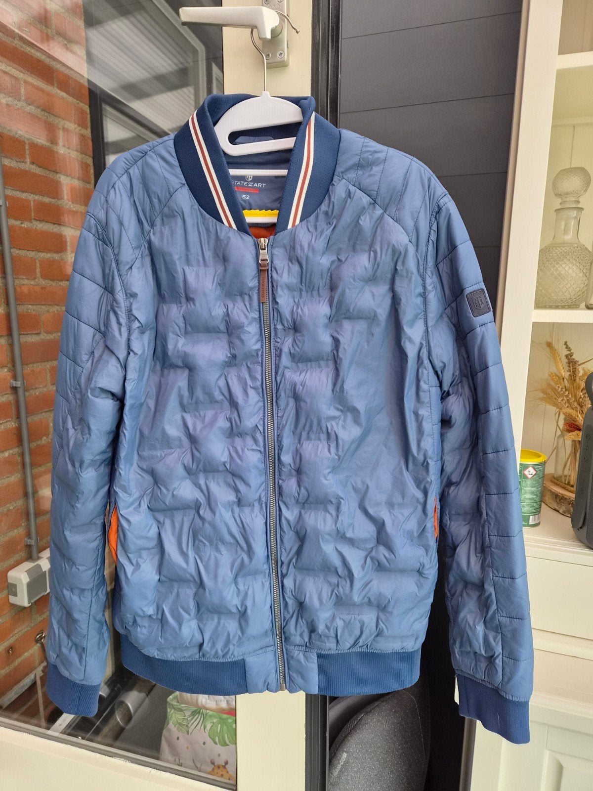 State of Art Tussenjas - Blauw - Maat 52, State of Art, Maat 52/54 (L), Blauw, Ophalen of Verzenden