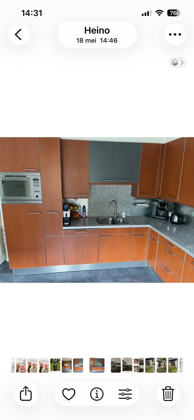 Nette hoek keuken / hoekkeuken, Huis en Inrichting, Ophalen, Gebruikt, Overige kleuren, Hoekkeuken
