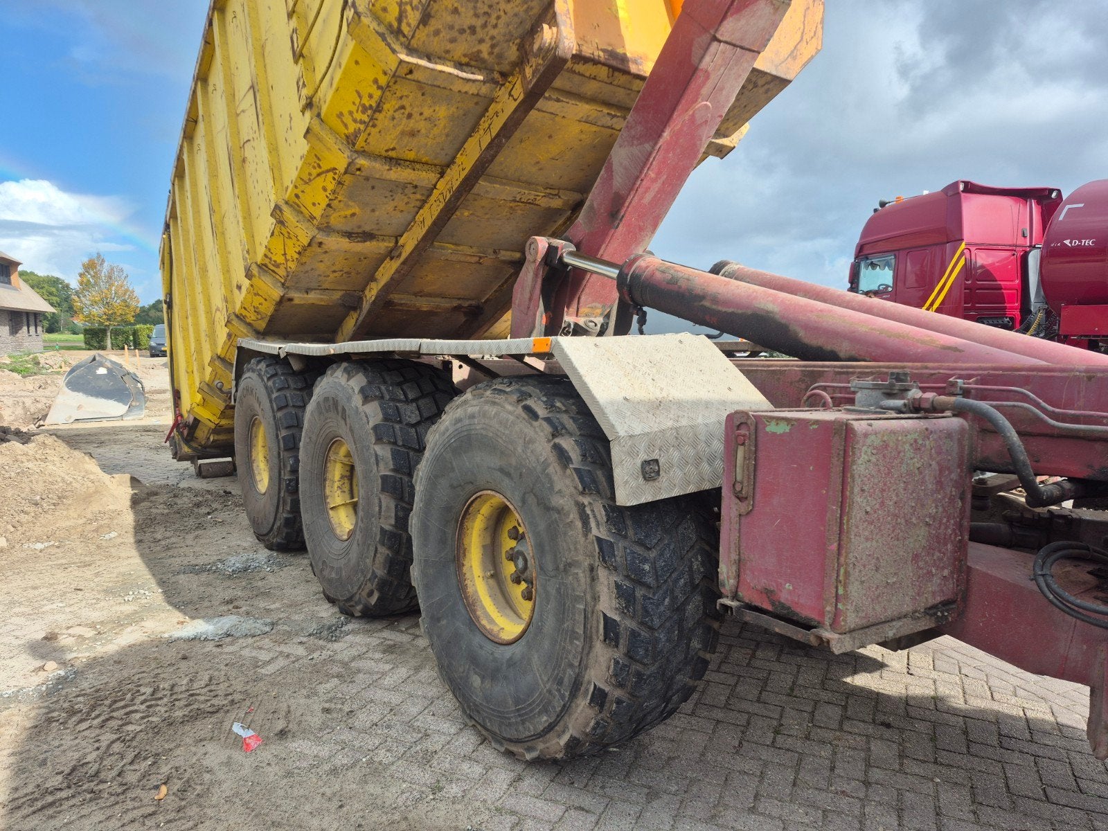 Kurstjens 3 asser haakarm 25 ton, Ophalen of Verzenden, Akkerbouw, Transport