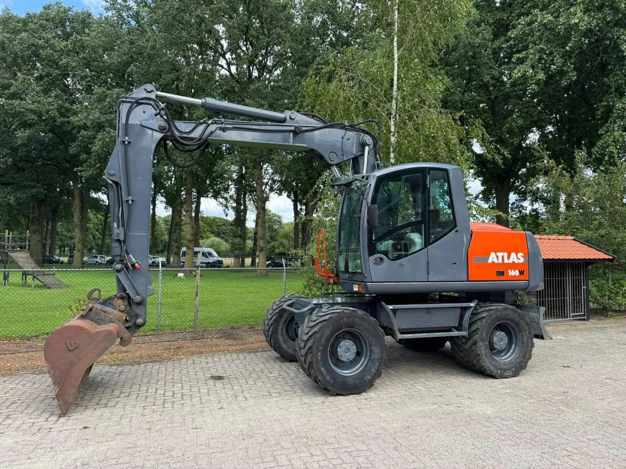Terex Atlas TW160 Mobiele kraan *6 cylinder (bj 2008), Graafmachine