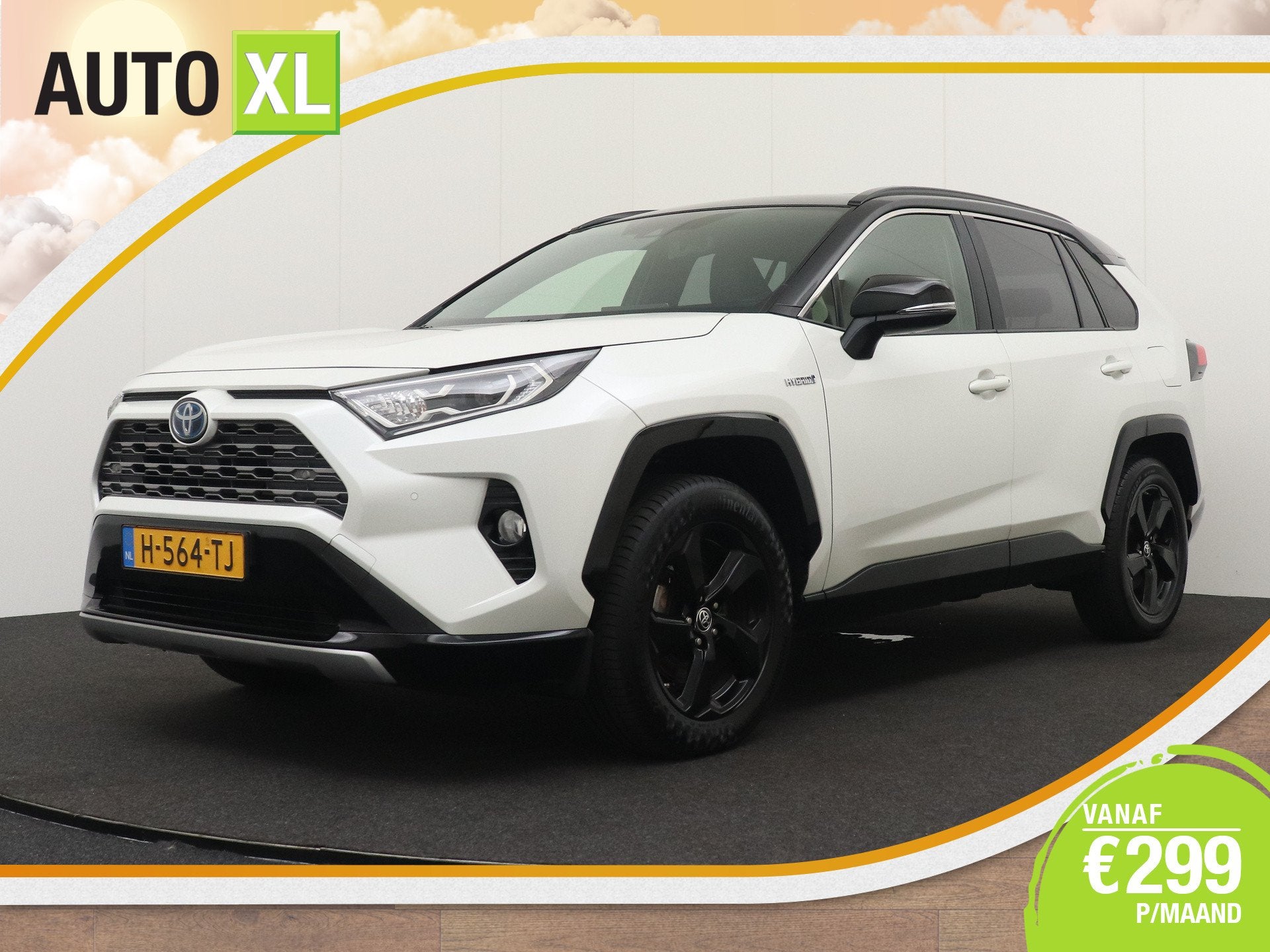 Toyota RAV4 2.5 Hybrid AWD Bi-Tone Carplay Adapt. Cruise Cam