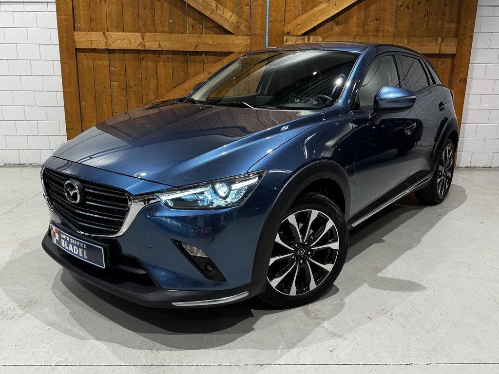 Mazda CX-3 2.0 SkyActiv-G 120 SkyLease GT Leder/Navi/Camera, Auto's, Mazda, 1998 cc, Gebruikt, Euro 6, 4 cilinders