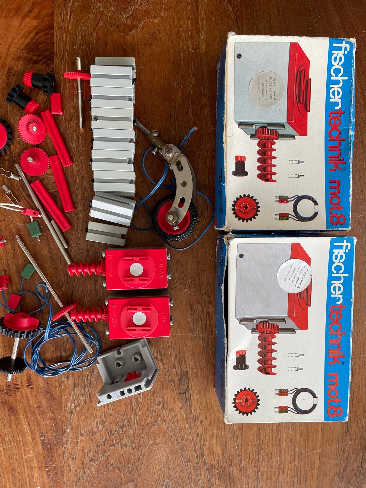 Fischertechnik Mot 8 Bouwset - Vintage Speelgoed, Ophalen of Verzenden, Gebruikt, Bouwen