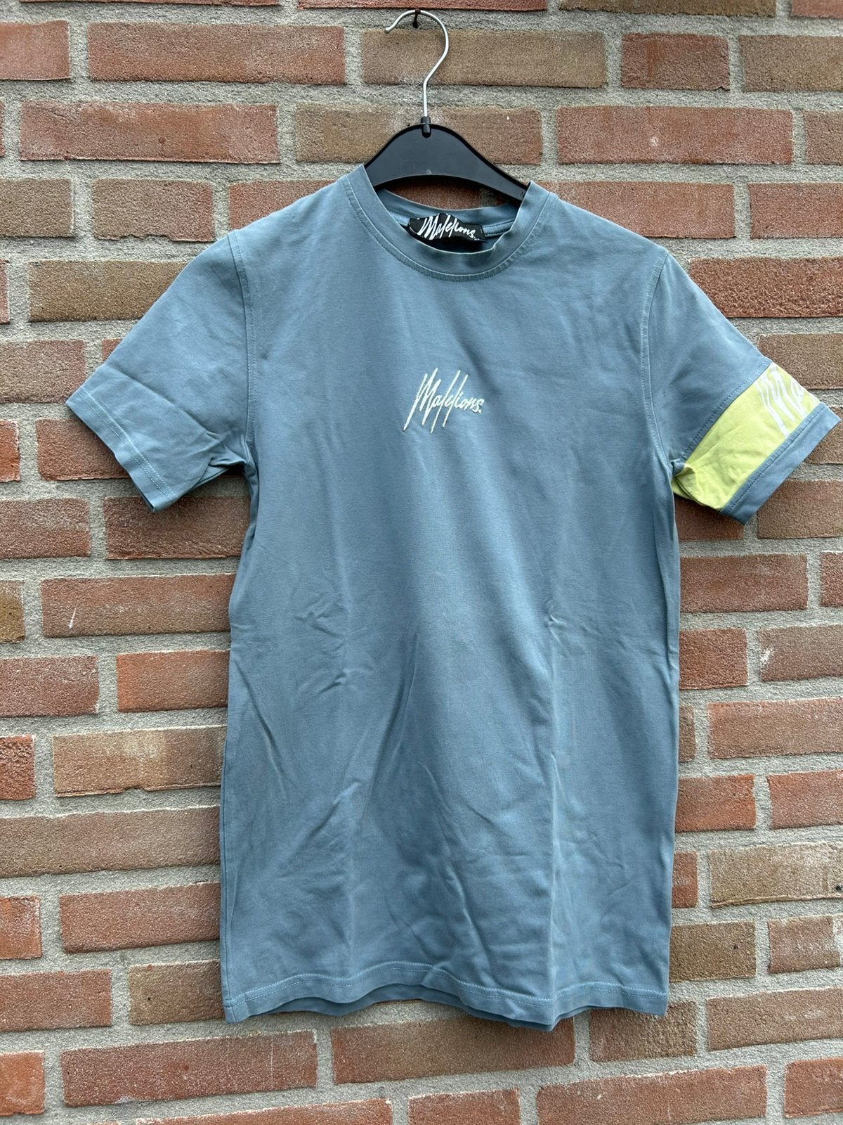 Malelions shirt jongens maat xs, Ophalen of Verzenden, Gedragen, Overige maten, Blauw
